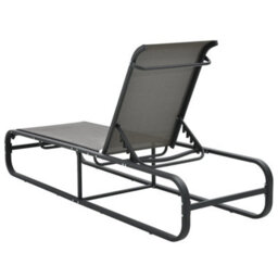 Berkfield Sun Lounger Aluminium And Textilene - thumbnail 5
