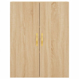 Berkfield Wall Mounted Cabinet Sonoma Oak 69.5X34X90 Cm - thumbnail 7