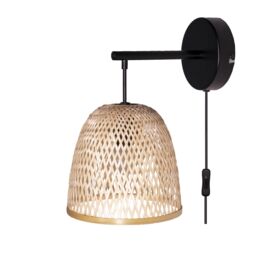 GoodHome Calume Natural Wired Led Wall Light - thumbnail 2