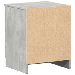 Berkfield Bedside Cabinet With 2 Drawers Concrete Grey 40X36X50 Cm - thumbnail 7