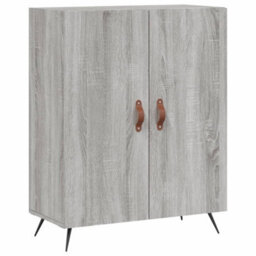 Berkfield Highboard Grey Sonoma 69.5X34X180 Cm Engineered Wood - thumbnail 7