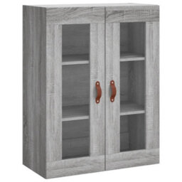 Berkfield Highboard Grey Sonoma 69.5X34X180 Cm Engineered Wood - thumbnail 5