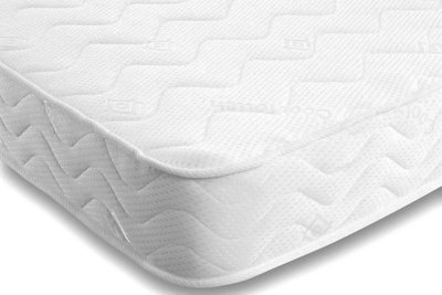 Starlight Beds Essentials Sprung Mattress With Wavy Line Top Panel. European Single Mattress (90Cm X 200Cm) - image 1