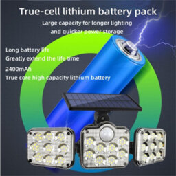 Amorly Motion Sensor Outdoor Flood Lights, Led Security Motion Sensor Outdoor Lights, Intelligent, For Porch Patio Yard Garage Fence - thumbnail 3