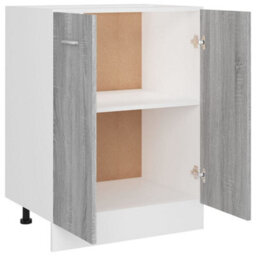 Vidaxl Bottom Cabinet Lyon Grey Sonoma 60X46X81.5 Cm Engineered Wood - thumbnail 7