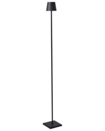 Beliani Black Iron Floor Lamp Indoor Outdoor With Touch Switch, Three Temperature Modes And Usb Charging - thumbnail 3