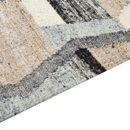 Beliani Rug Aygezard Multicolour 200 X 300 Cm Wool Kilim - thumbnail 4