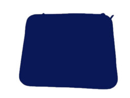 Buttercup Farm Luxury Piped Waterproof Seat Pads - Single Navy Cushion - Outdoor Cushion For Garden Furniture - thumbnail 3