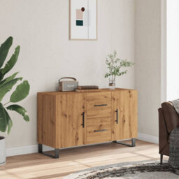 Berkfield Sideboard Artisan Oak 100X36X60 Cm Engineered Wood - thumbnail 3