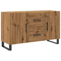 Berkfield Sideboard Artisan Oak 100X36X60 Cm Engineered Wood - thumbnail 2