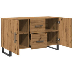 Berkfield Sideboard Artisan Oak 100X36X60 Cm Engineered Wood - thumbnail 7
