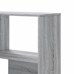 Berkfield Corner Bookcase 4-Tier Grey Sonoma 85X85X140 Cm Engineered Wood - thumbnail 8