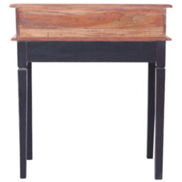 Berkfield Writing Desk With Drawers 90X50X101 Cm Solid Reclaimed Wood - thumbnail 4