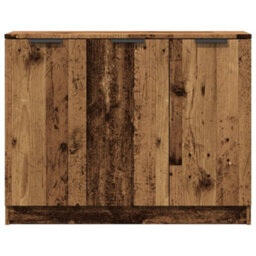 Berkfield Sideboard Old Wood 90.5X30X70 Cm Engineered Wood - thumbnail 4