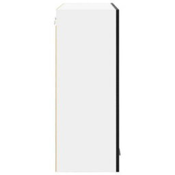 Walplus Hanging Cabinet Riga Black Oak 80 X 31 X 80 Cm Engineered Wood - thumbnail 7