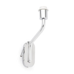 Luminosa Lighting Luminosa Eterna 1 Light Indoor Wall Reading Light Chrome - Shade Not Included, E27