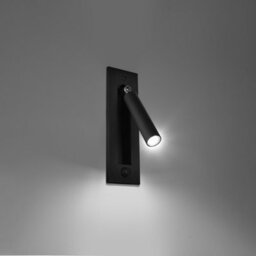 Sollux Lighting Enif Steel Black 1 Light Classic Wall Light - thumbnail 2