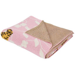 Beliani Blanket Nerai Cotton 130 X 170 Cm Multicolour - thumbnail 1