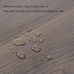 Walnut Small Round Coffee Side Table Sofa End Bedside Table For Living Room Bedroom - thumbnail 3