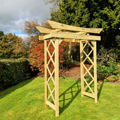 Churnet Valley Garden Furniture Ltd Churnet Valley Garden Furniture Tokyo Arch 3Ft - image 1