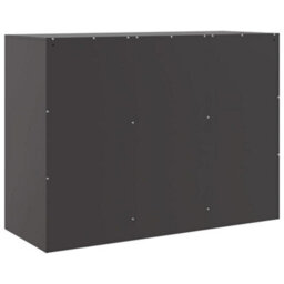 Walplus Sideboard Black 99X39X73 Cm Steel - thumbnail 9