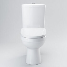 Ibathuk 1700 mm Straight Shower Bath Gloss White Vanity Unit Close Coupled Toilet Wc Bathroom Furniture - thumbnail 6