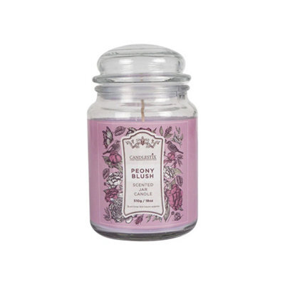 18Oz Scented Jar Candle Peony Blush 510G - image 1
