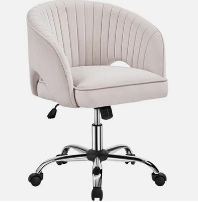 Comfy Desk Chair Adjustable Swivel Office Chair Vanity Chair For Home Office - image 1