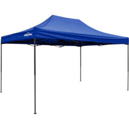 Loops Durable 3X4.5M Blue Pop-Up Gazebo With Heavy Duty Frame And Water Resistant Canopy - thumbnail 1