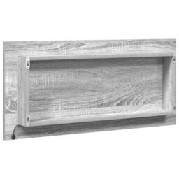 Walplus Bathroom Mirror Wall-Mounted High Grey Sonoma 80 X 8.5 X 37 Cm - thumbnail 7