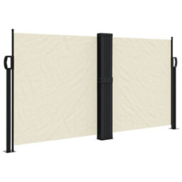 Walplus Retractable Side Awning Garden Sun Shade Canopy Gazebo For Back Door, Porch, Patio Cream 120X1000 Cm - thumbnail 2