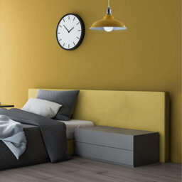 Ledsone Industrial Style Pendant Light Yellow And Chrome Ceiling Light With Shade - thumbnail 5