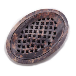 Serenityy Soapstone Soap Dish And Drainer 11 X 8 Cm - Classic Oval. - thumbnail 4