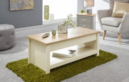 Gfw Lancaster Lift Up Coffee Table Cream - thumbnail 1