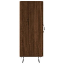 Berkfield Sideboard Brown Oak 34.5X34X90 Cm Engineered Wood - thumbnail 7