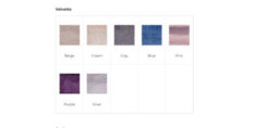 Comfy Deluxe 4Ft6 Purple Velvetto 5 Panel 54Inch Floorstanding Headboard - thumbnail 2
