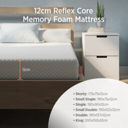 Summerby Sleep No. 15 Reflex Memory Foam Mattress 12Cm, King Size 150 X 200Cm - thumbnail 6