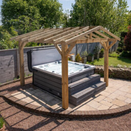 Ruby UK Ruby Premium Pergolas - Frame Only 4.2M Long X 4.2M Wide - thumbnail 3