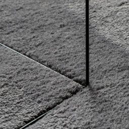 Berkfield Rug Huarte Short Pile Soft And Washable Anthracite 120X120 Cm - thumbnail 8