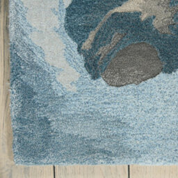 Grey Slate Wool Handmade Luxurious Abstract Optical/ (3D) Modern Rug For Living Room And Bedroom-114Cm X 175Cm - thumbnail 9