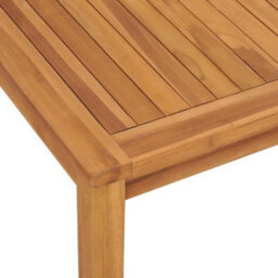Berkfield 5 Piece Garden Dining Set Solid Wood Teak - thumbnail 7