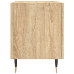 Berkfield Bedside Cabinet Sonoma Oak 40X35X47.5 Cm Engineered Wood - thumbnail 7