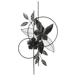 Beliani Wall Decor Flower Berkelium 93 Cm Metal Multicolour - thumbnail 4