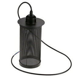 Ledsone 4 Light Industrial Black Metal Barrel Cage Pendant Light Vintage Farmhouse Hanging Cylinder Pendant - thumbnail 4