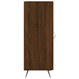 Berkfield Sideboard Brown Oak 34.5X34X90 Cm Engineered Wood - thumbnail 7
