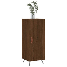 Berkfield Sideboard Brown Oak 34.5X34X90 Cm Engineered Wood - thumbnail 3