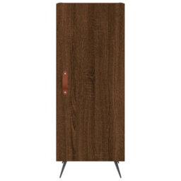 Berkfield Sideboard Brown Oak 34.5X34X90 Cm Engineered Wood - thumbnail 6