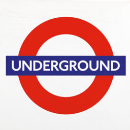 Transport For London Underground Wooden Block White/red/blue (2.7Cm X 20Cm X 20Cm) - thumbnail 2