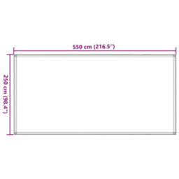 Berkfield Tent Carpet 250X550 Cm Taupe - thumbnail 8