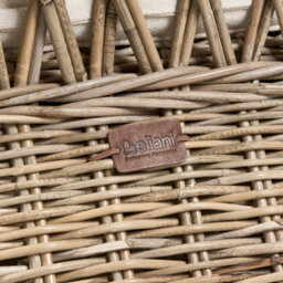 Beliani Garden Armchair Maros Ii Rattan Natural - thumbnail 9